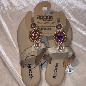 Jeweled Sandals